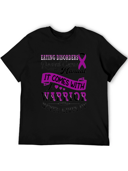 Eating Disorder Awareness T-Shirt - Warrior