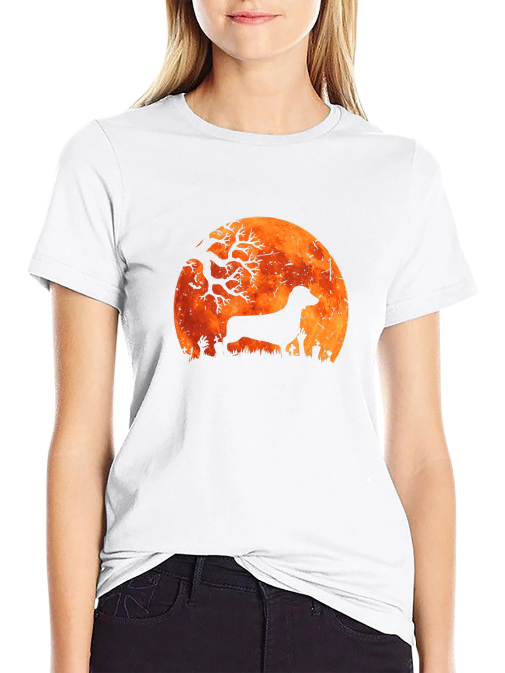 Halloween Dachshund Dog T-Shirt