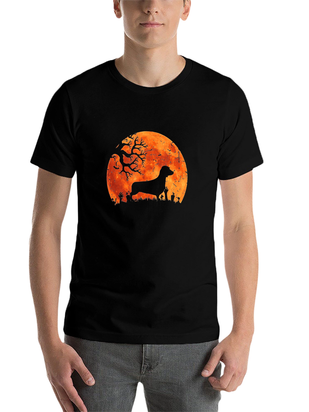 Halloween Dachshund Dog T-Shirt