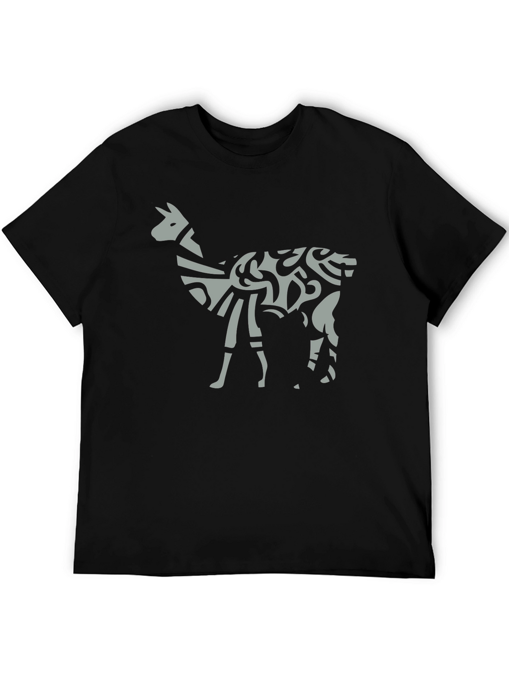 Tribal Llama Graphic Tee - Unique Mens T-Shirt