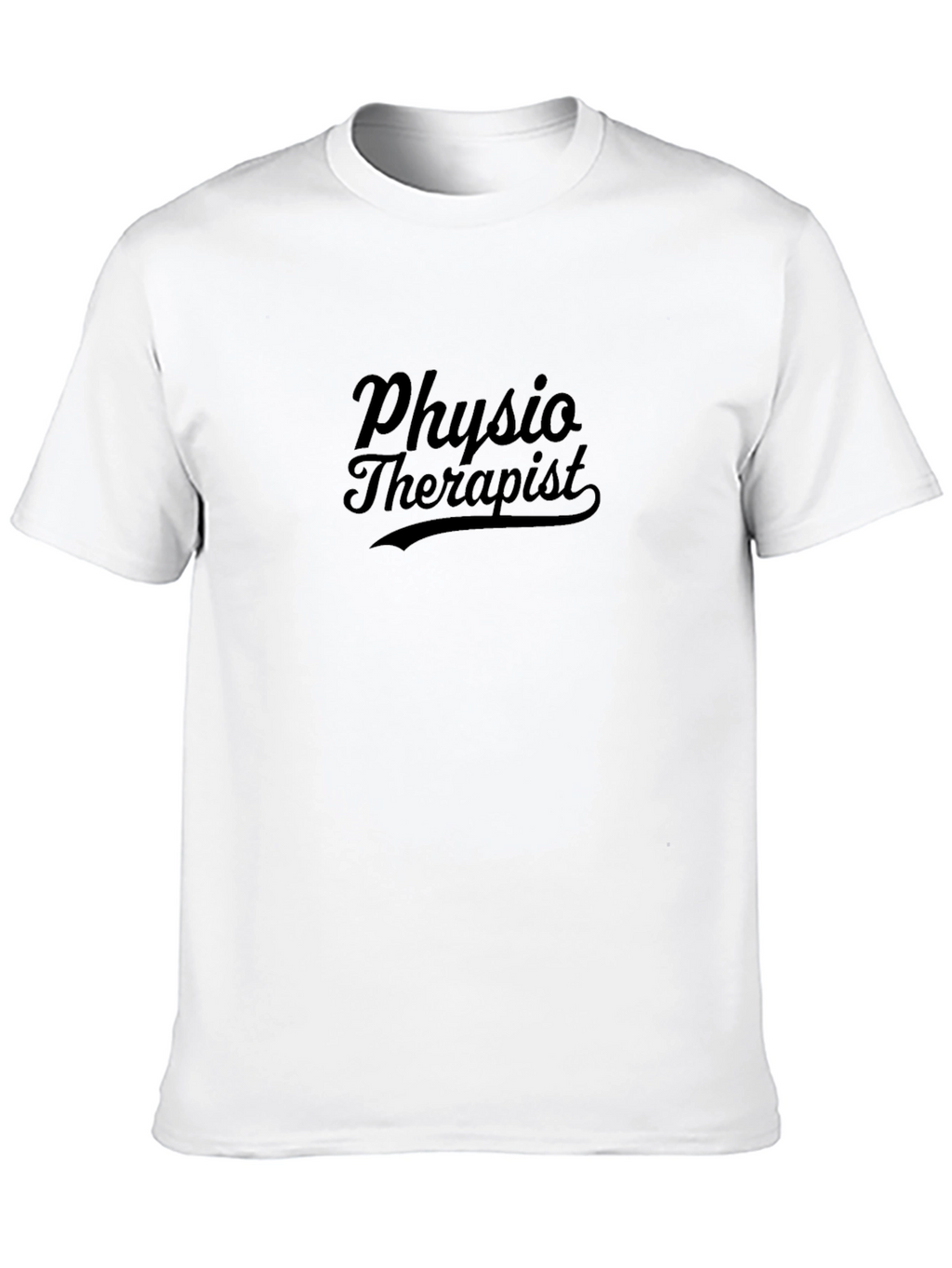 Physio Therapist Graphic T-Shirt - Black