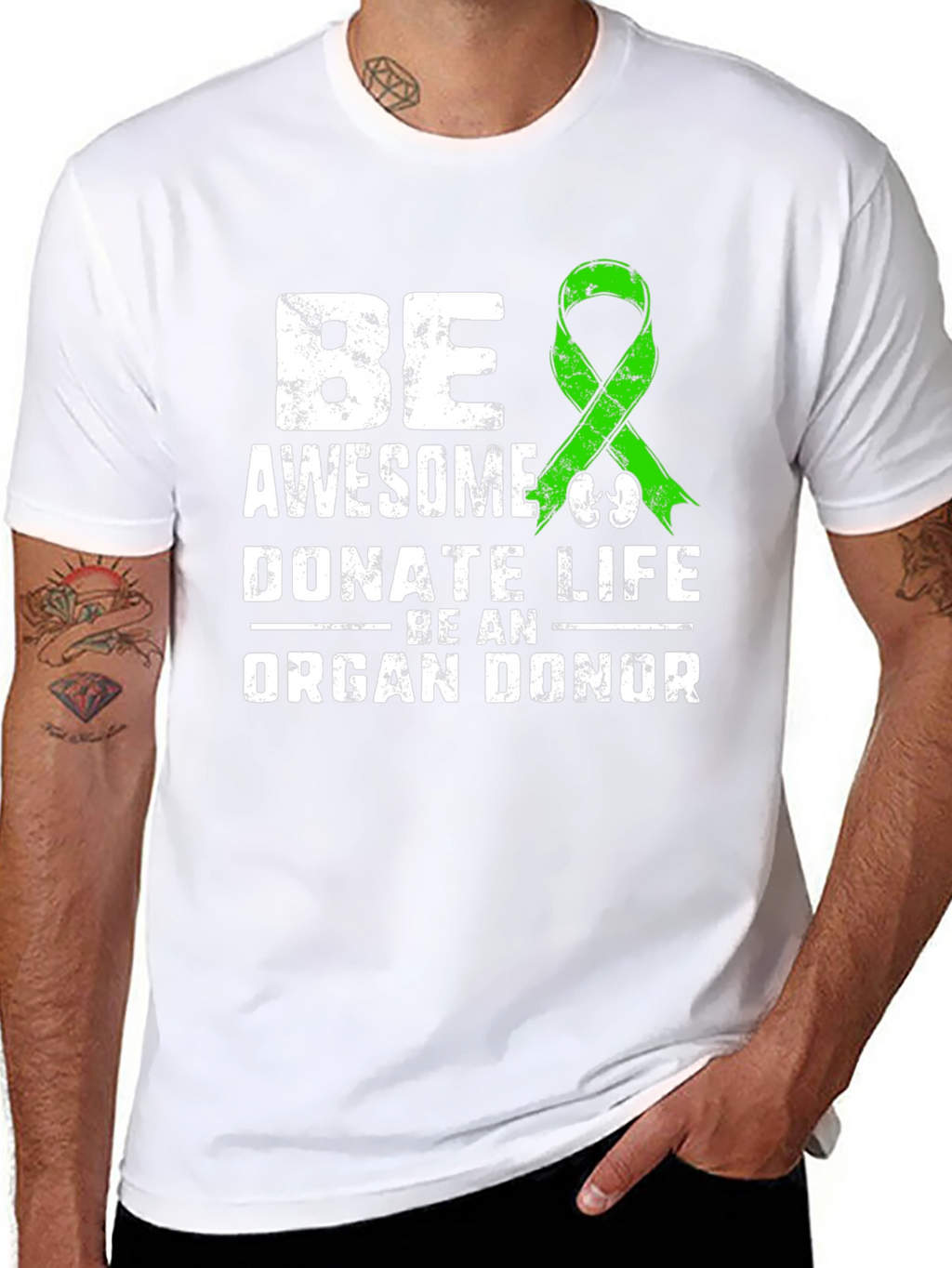 Be Awesome Donate Life T-Shirt