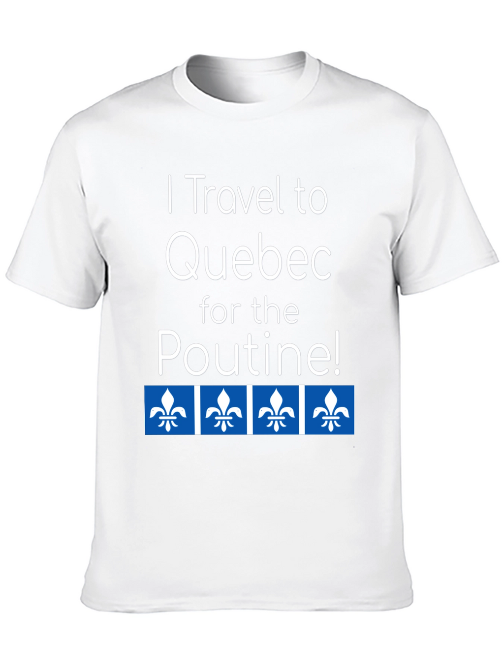 Quebec Poutine Travel T-Shirt