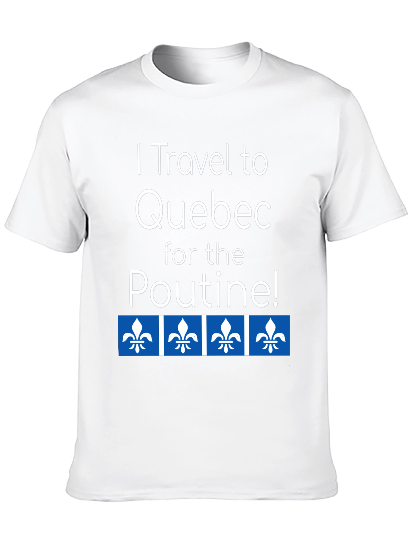 Quebec Poutine Travel T-Shirt