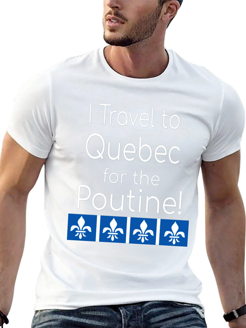 Quebec Poutine Travel T-Shirt