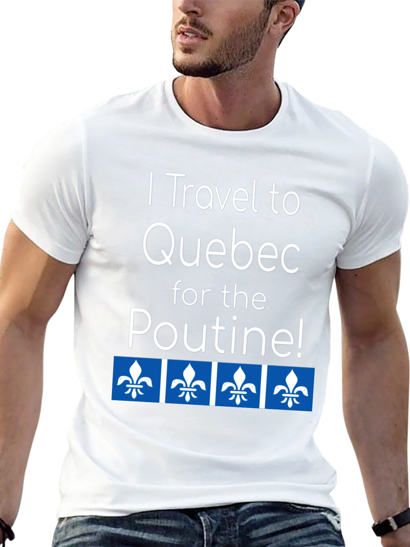 Quebec Poutine Travel T-Shirt