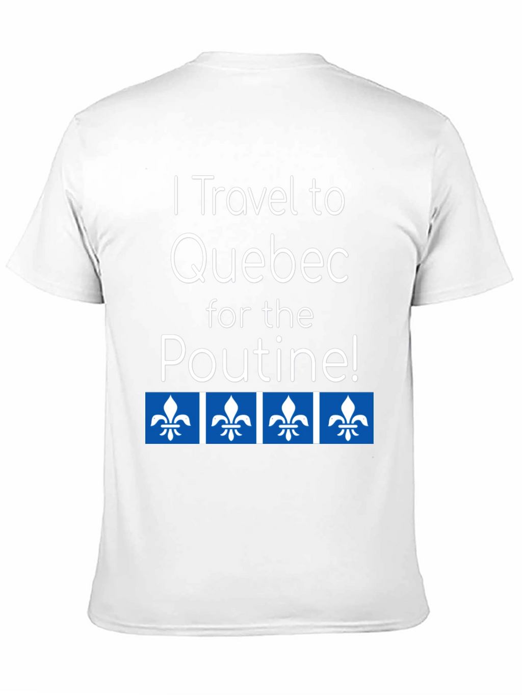 Quebec Poutine Travel T-Shirt