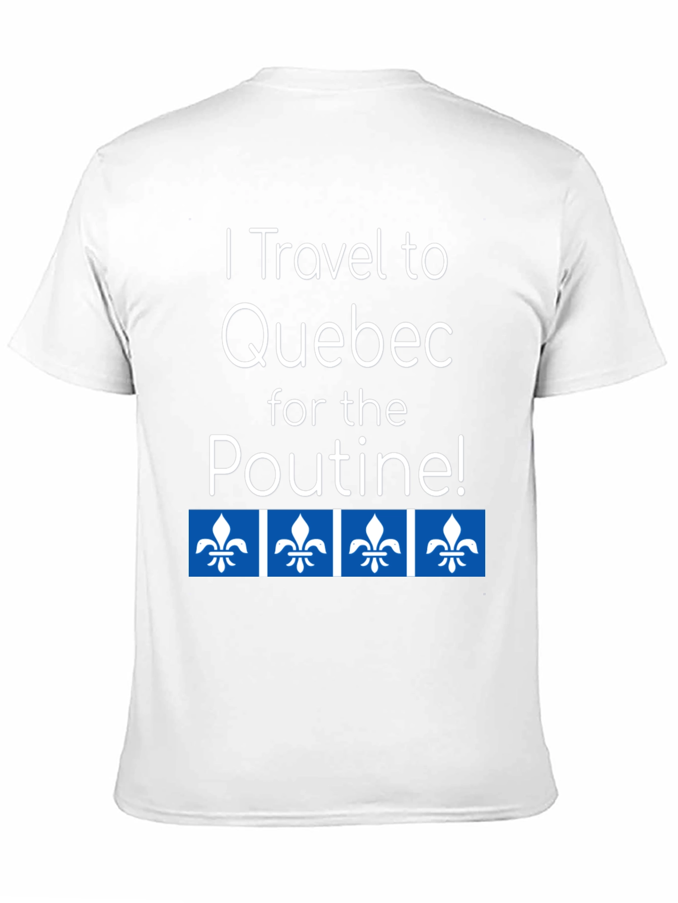 Quebec Poutine Travel T-Shirt