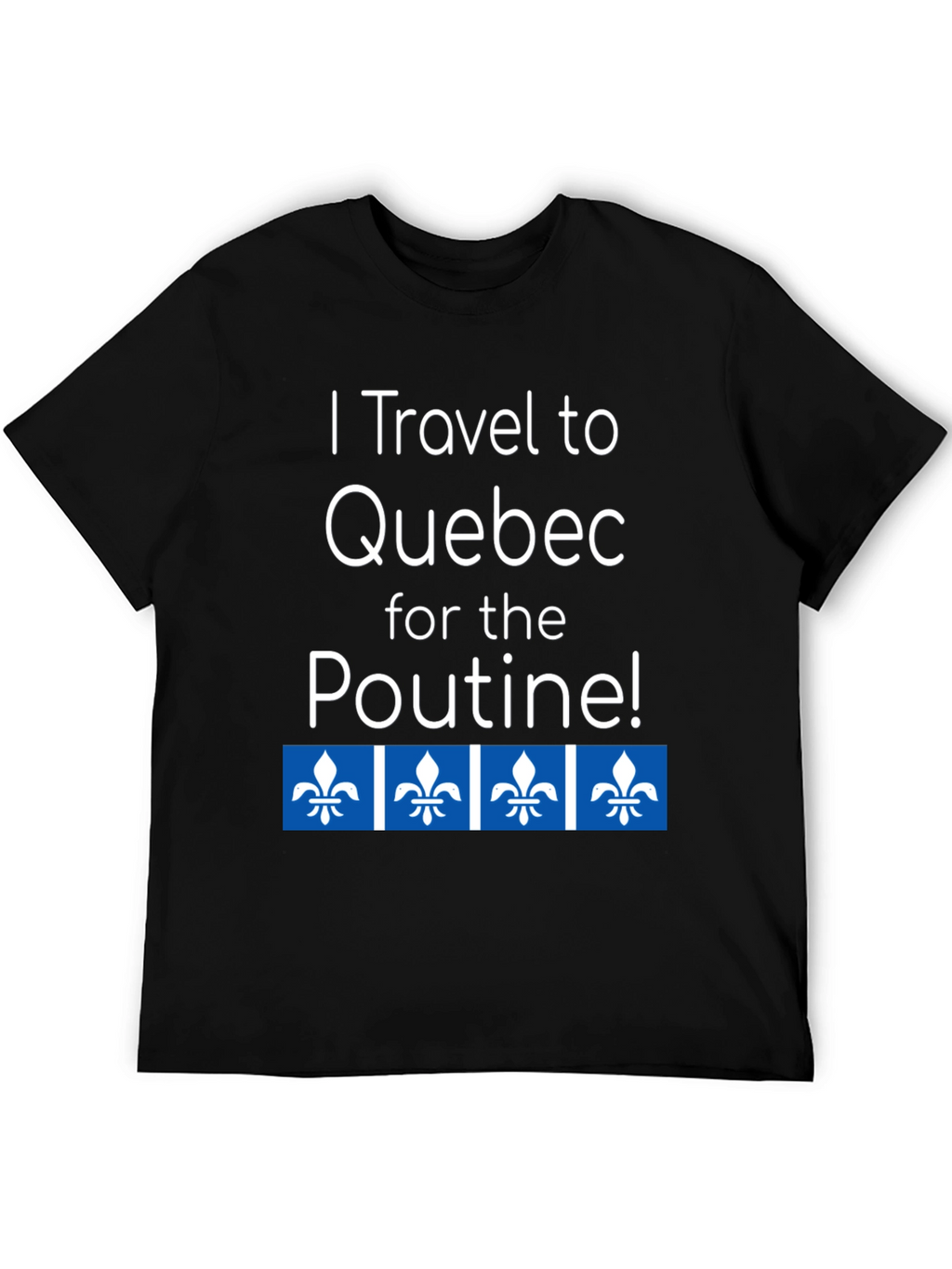 Quebec Poutine Travel T-Shirt