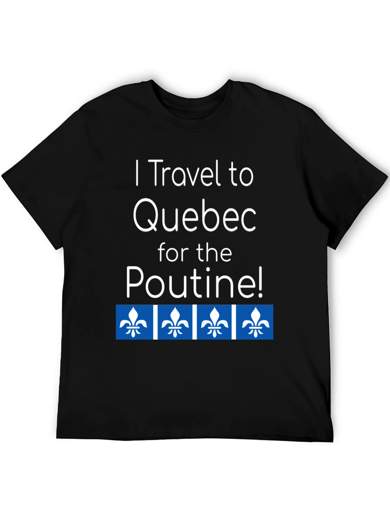 Quebec Poutine Travel T-Shirt