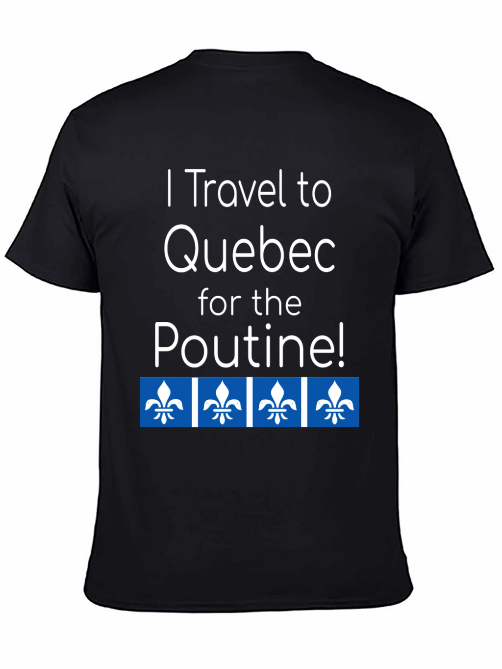 Quebec Poutine Travel T-Shirt