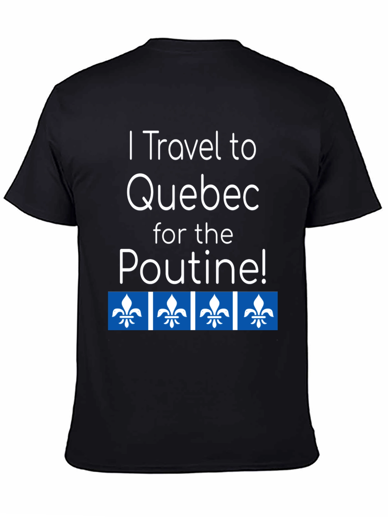 Quebec Poutine Travel T-Shirt