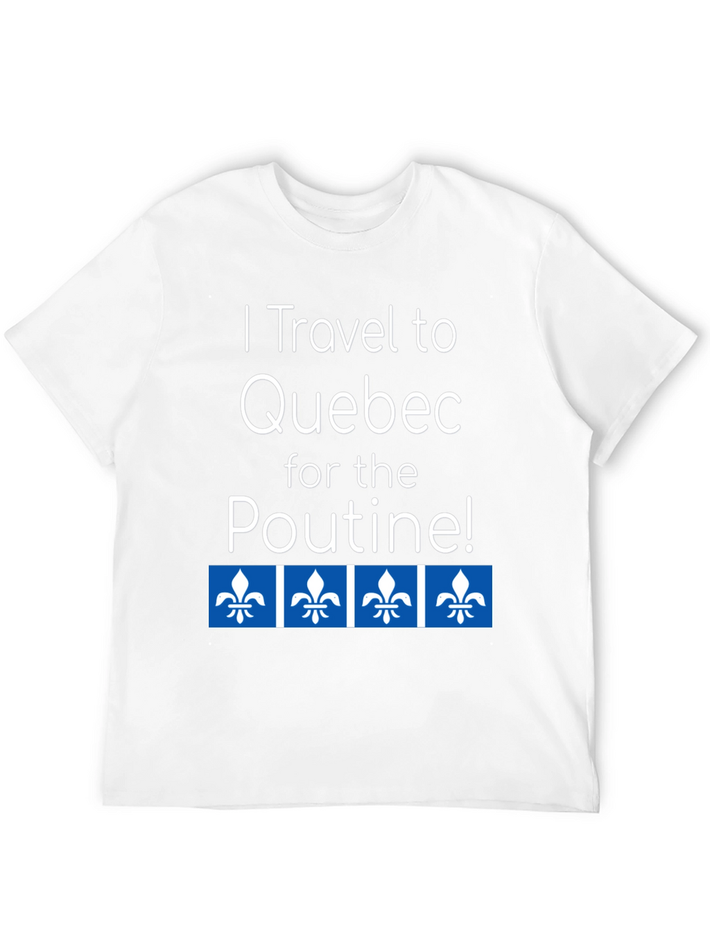 Quebec Poutine Travel T-Shirt