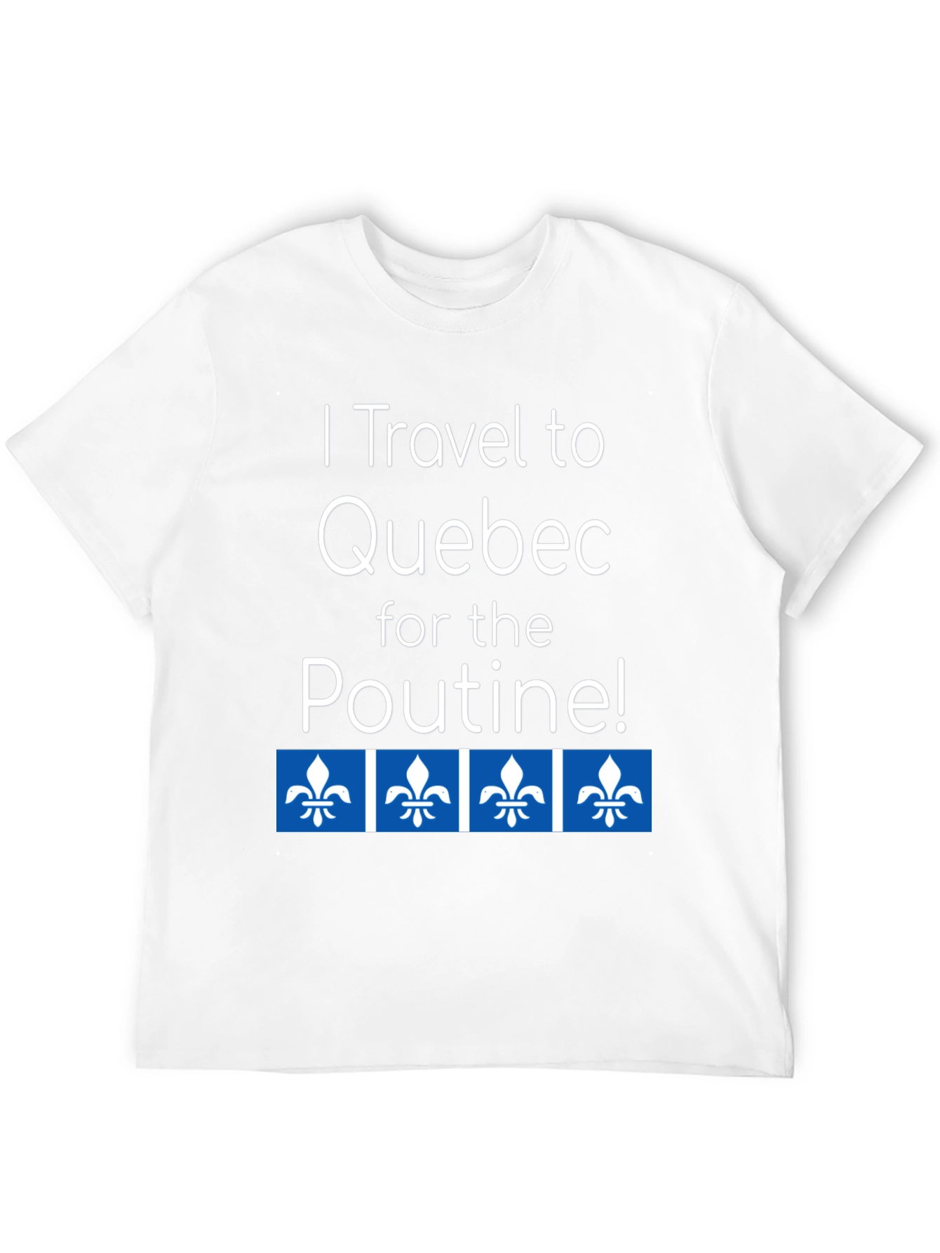 Quebec Poutine Travel T-Shirt