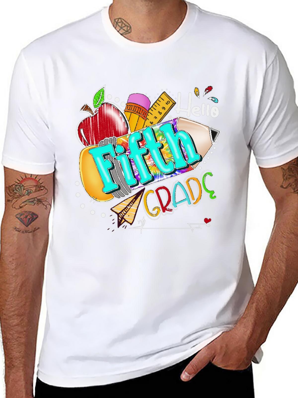 Fifth Grade Teacher Tee