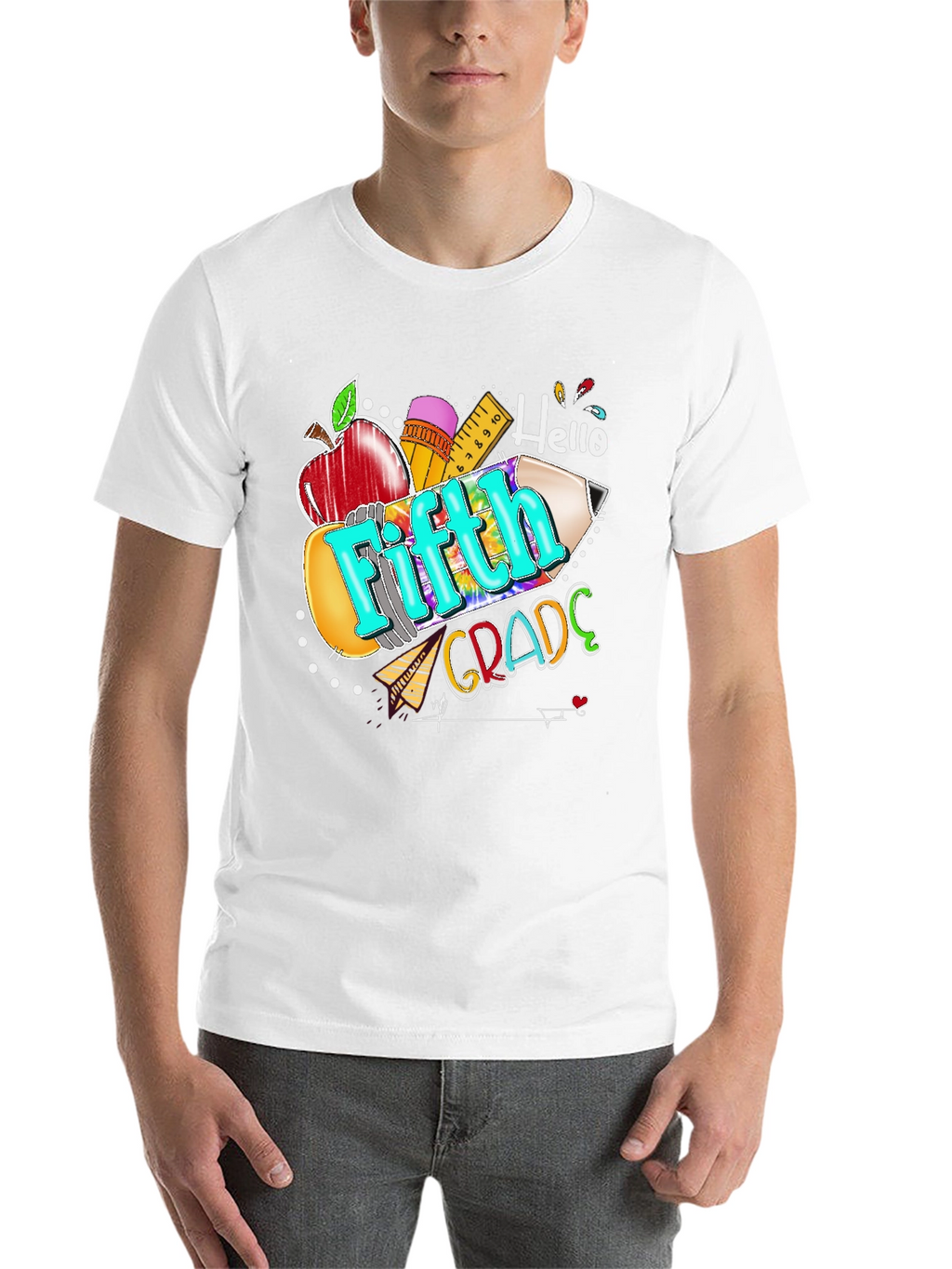 Fifth Grade Teacher Tee