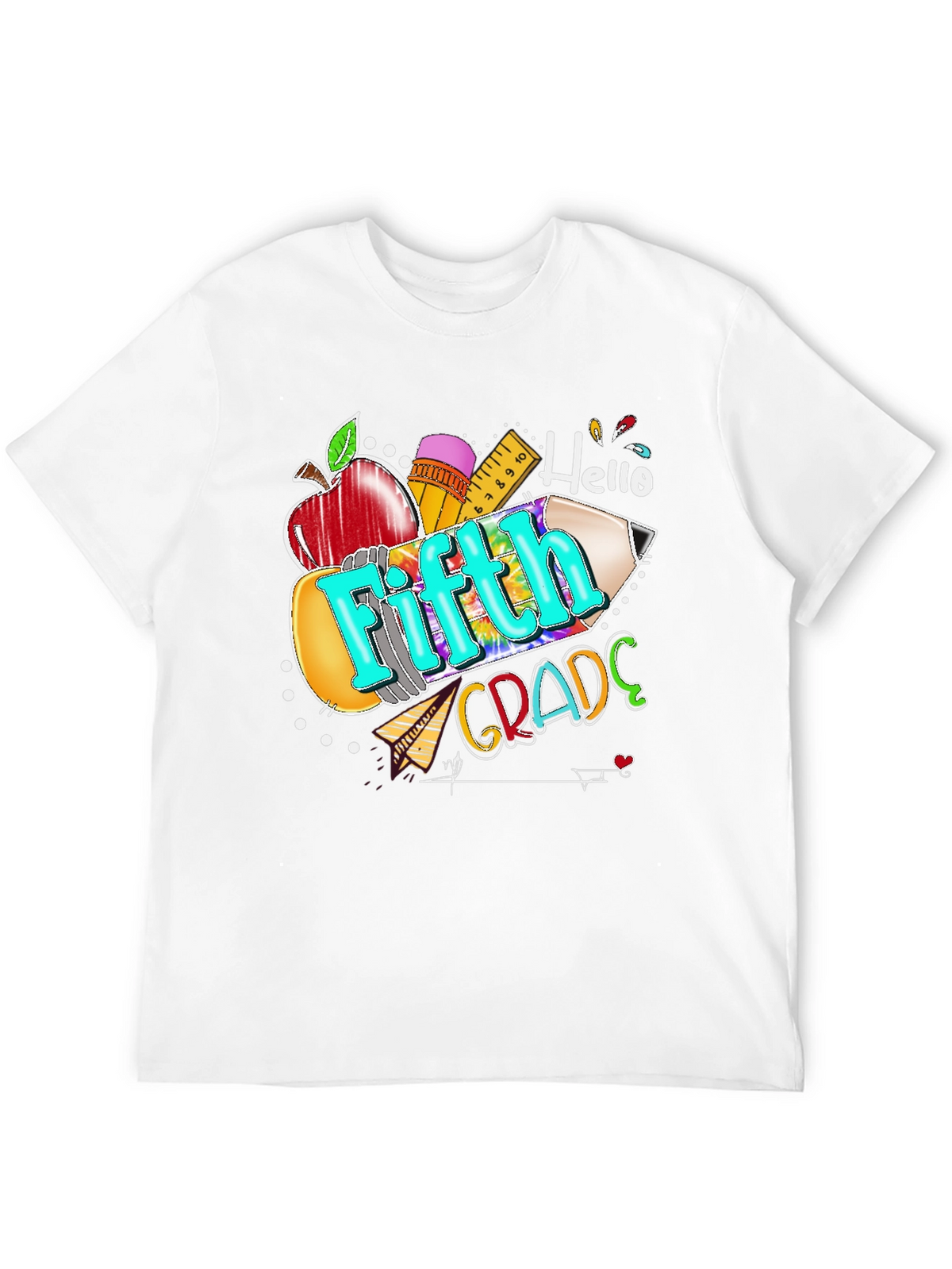 Fifth Grade Teacher Tee