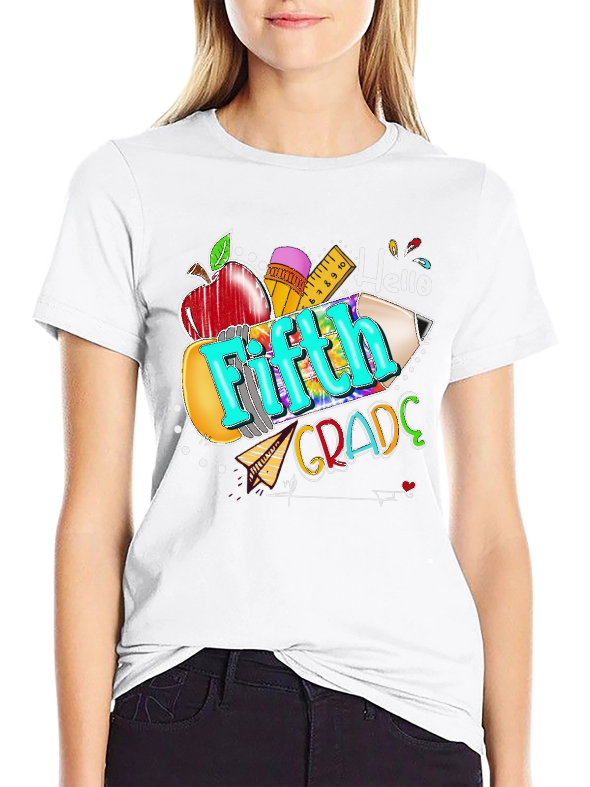 Fifth Grade Teacher Tee