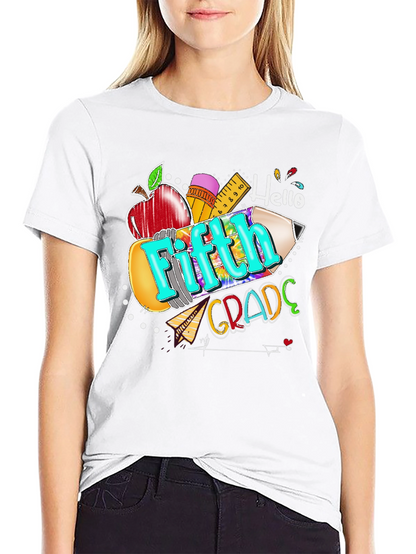 Fifth Grade Teacher Tee