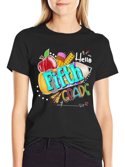 Fifth Grade Teacher Tee