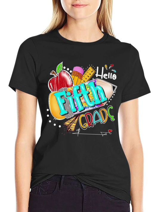 Fifth Grade Teacher Tee