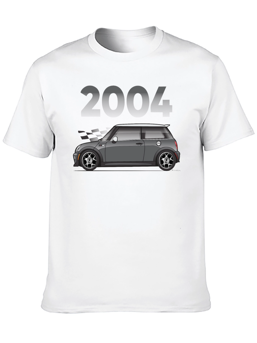 2004 Mini Cooper T-Shirt - Automotive Fan Apparel