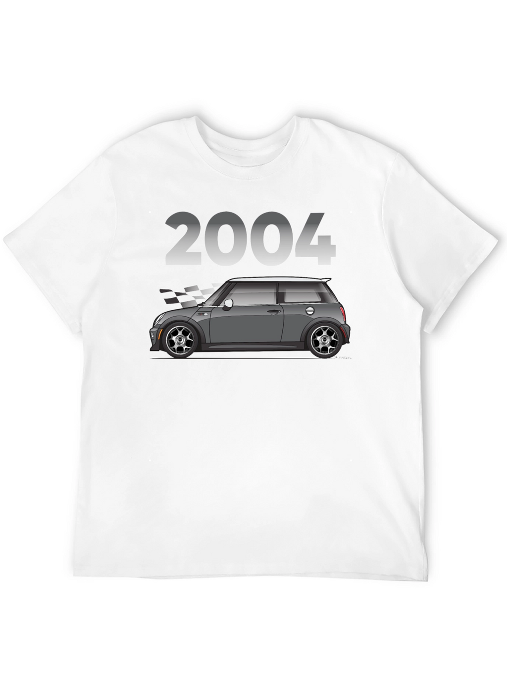 2004 Mini Cooper T-Shirt - Automotive Fan Apparel