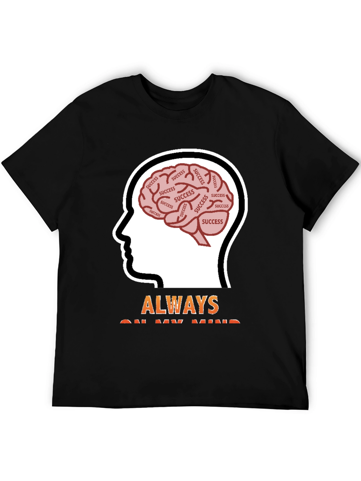 Success Mindset Graphic T-Shirt
