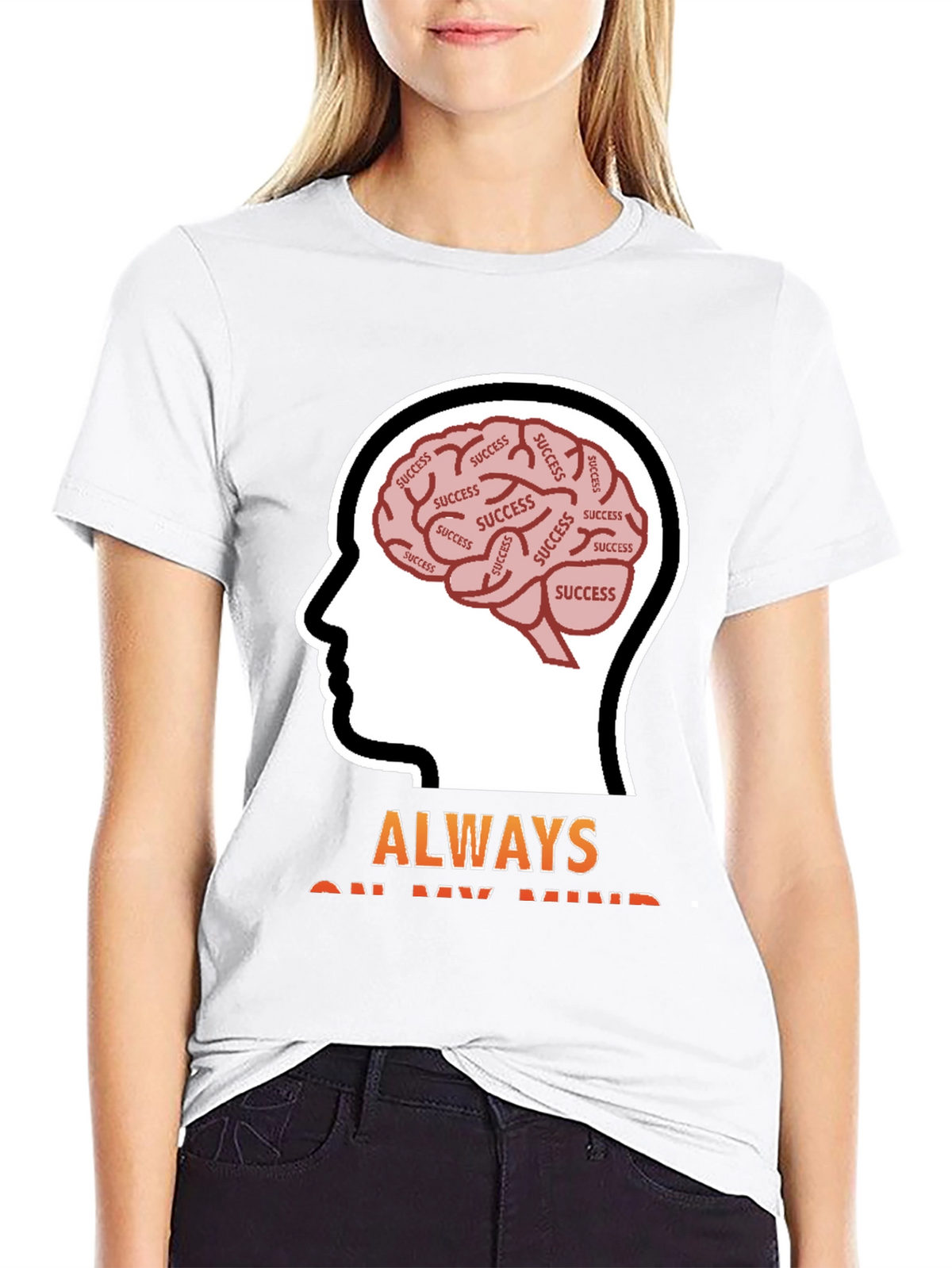 Success Mindset Graphic T-Shirt