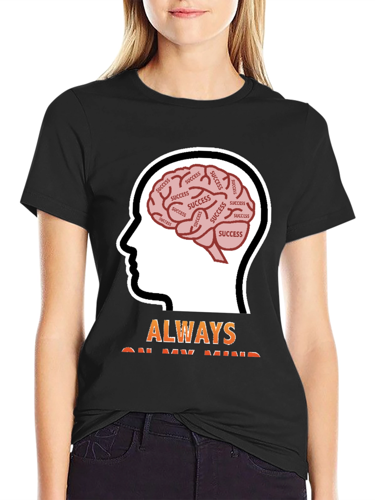 Success Mindset Graphic T-Shirt