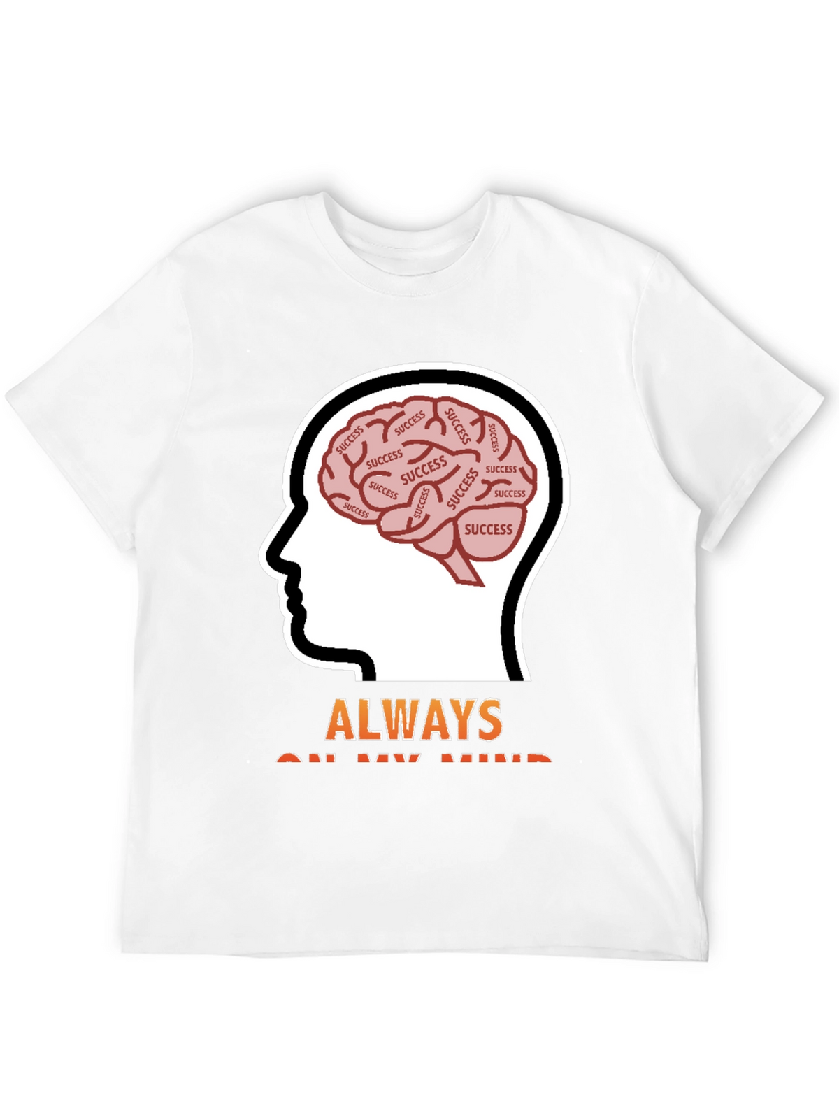 Success Mindset Graphic T-Shirt
