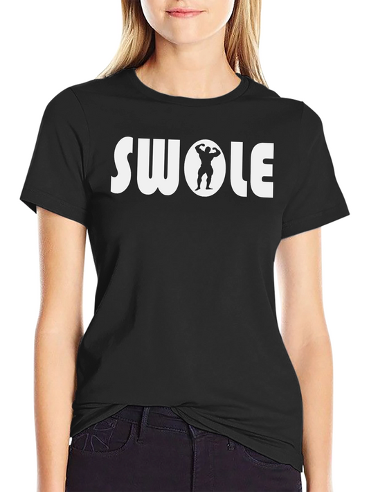Swole Gym T-Shirt - Black Workout Tee