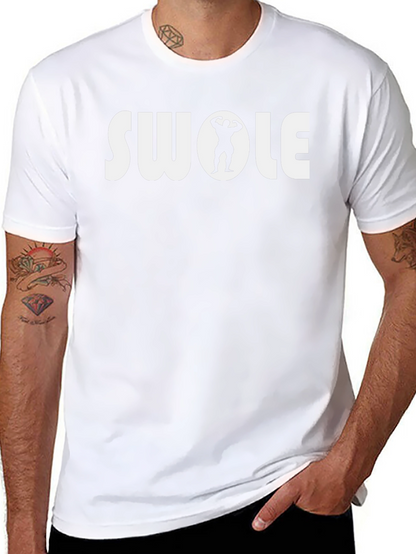 Swole Gym T-Shirt - Black Workout Tee