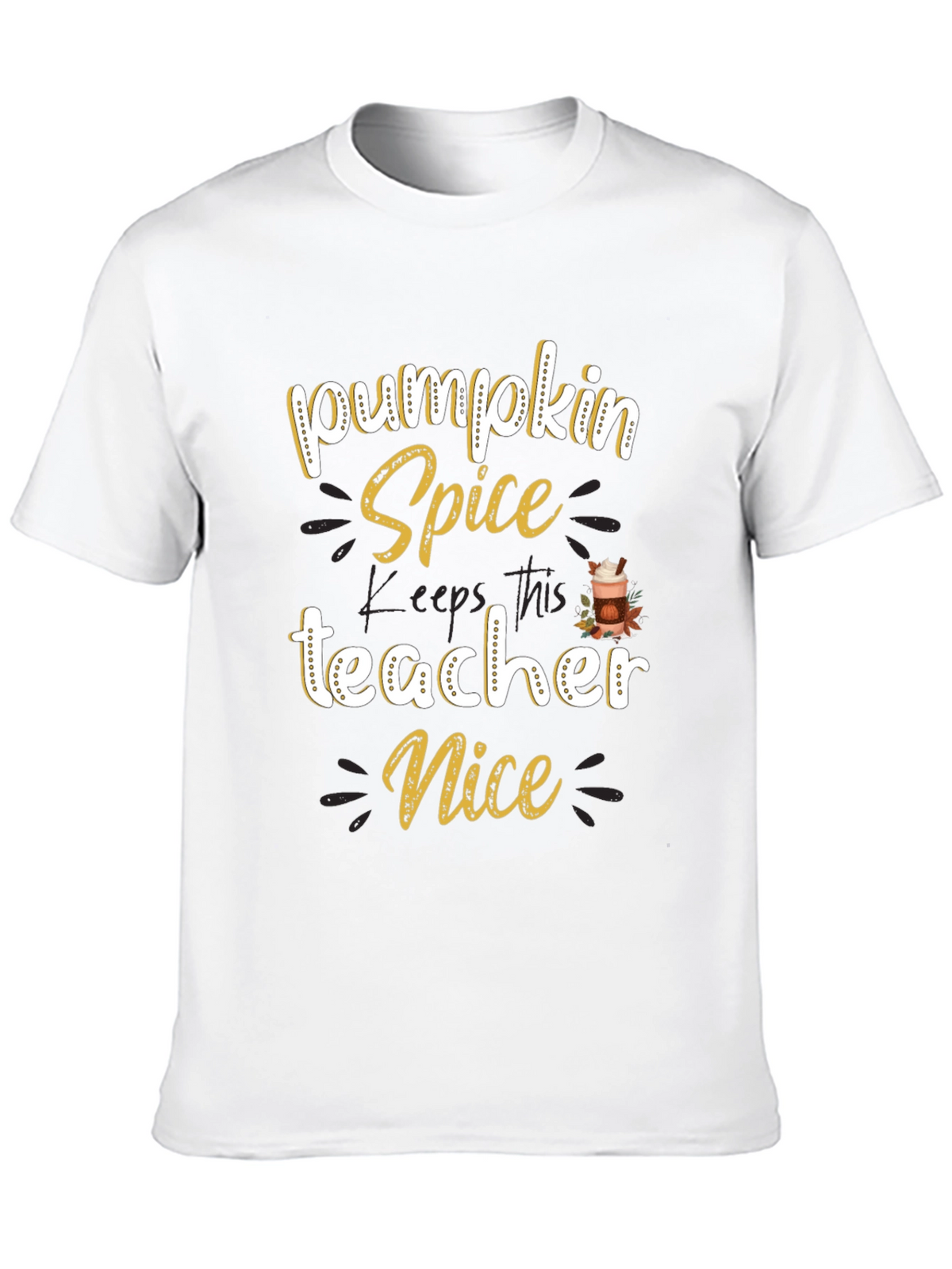Pumpkin Spice Teacher T-Shirt