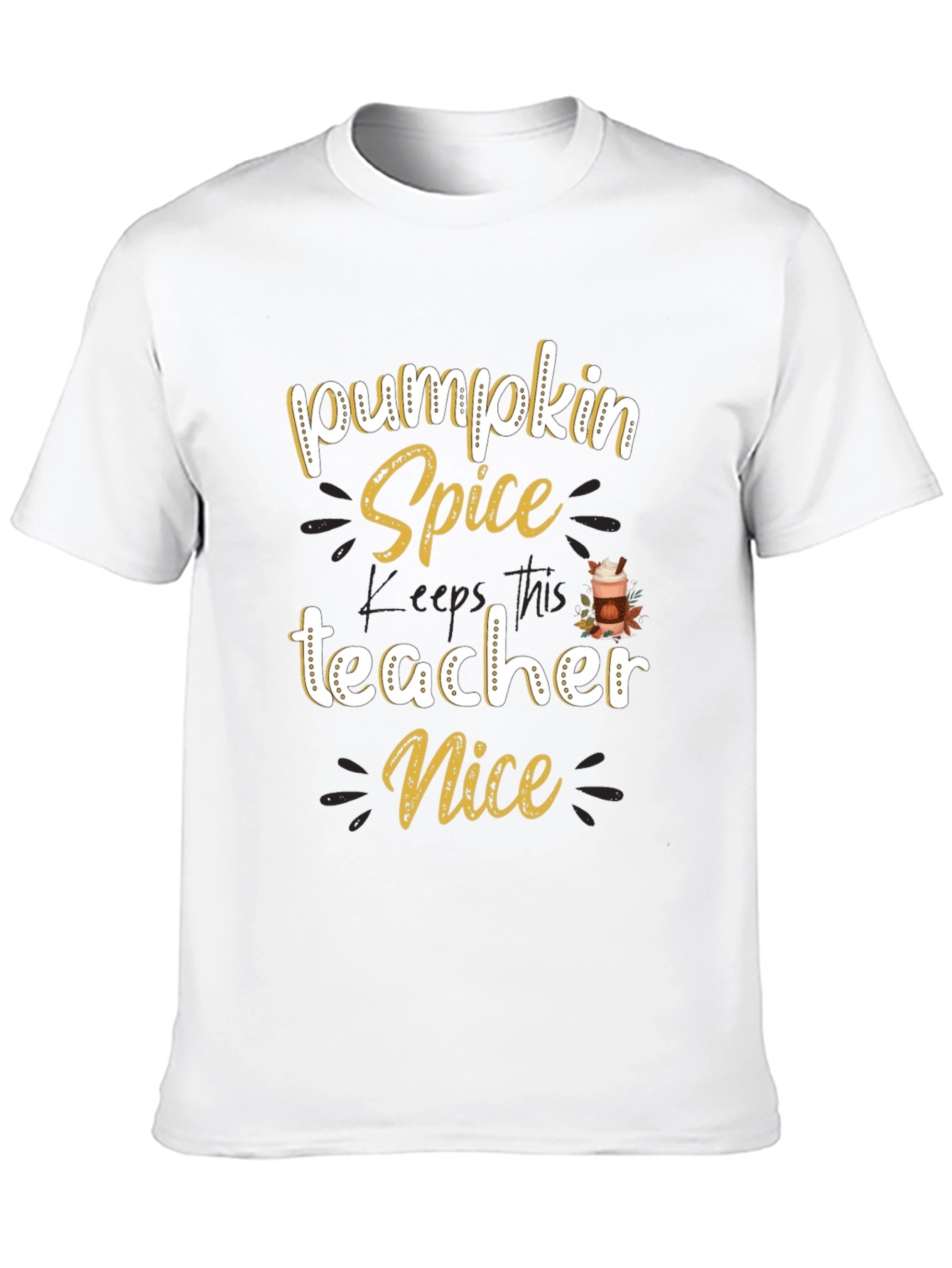 Pumpkin Spice Teacher T-Shirt