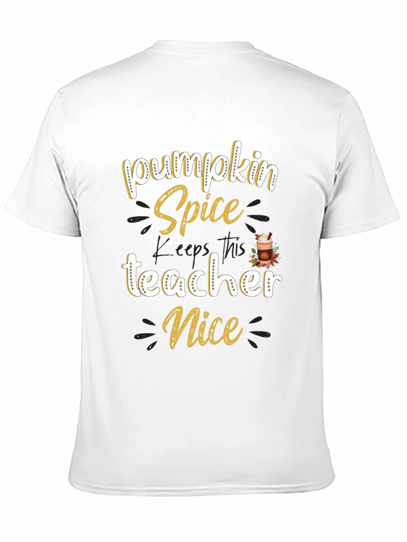 Pumpkin Spice Teacher T-Shirt