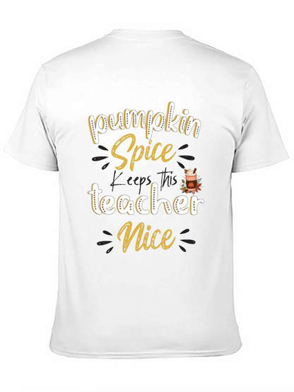 Pumpkin Spice Teacher T-Shirt