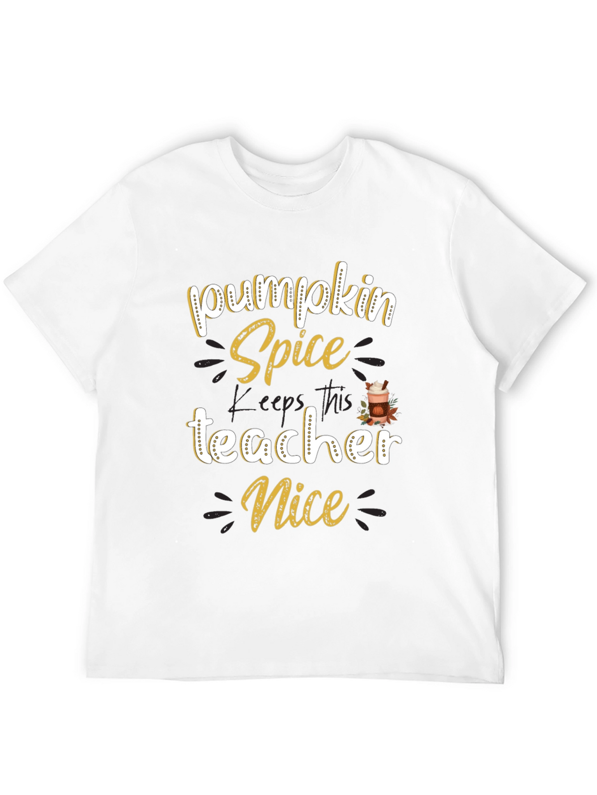 Pumpkin Spice Teacher T-Shirt