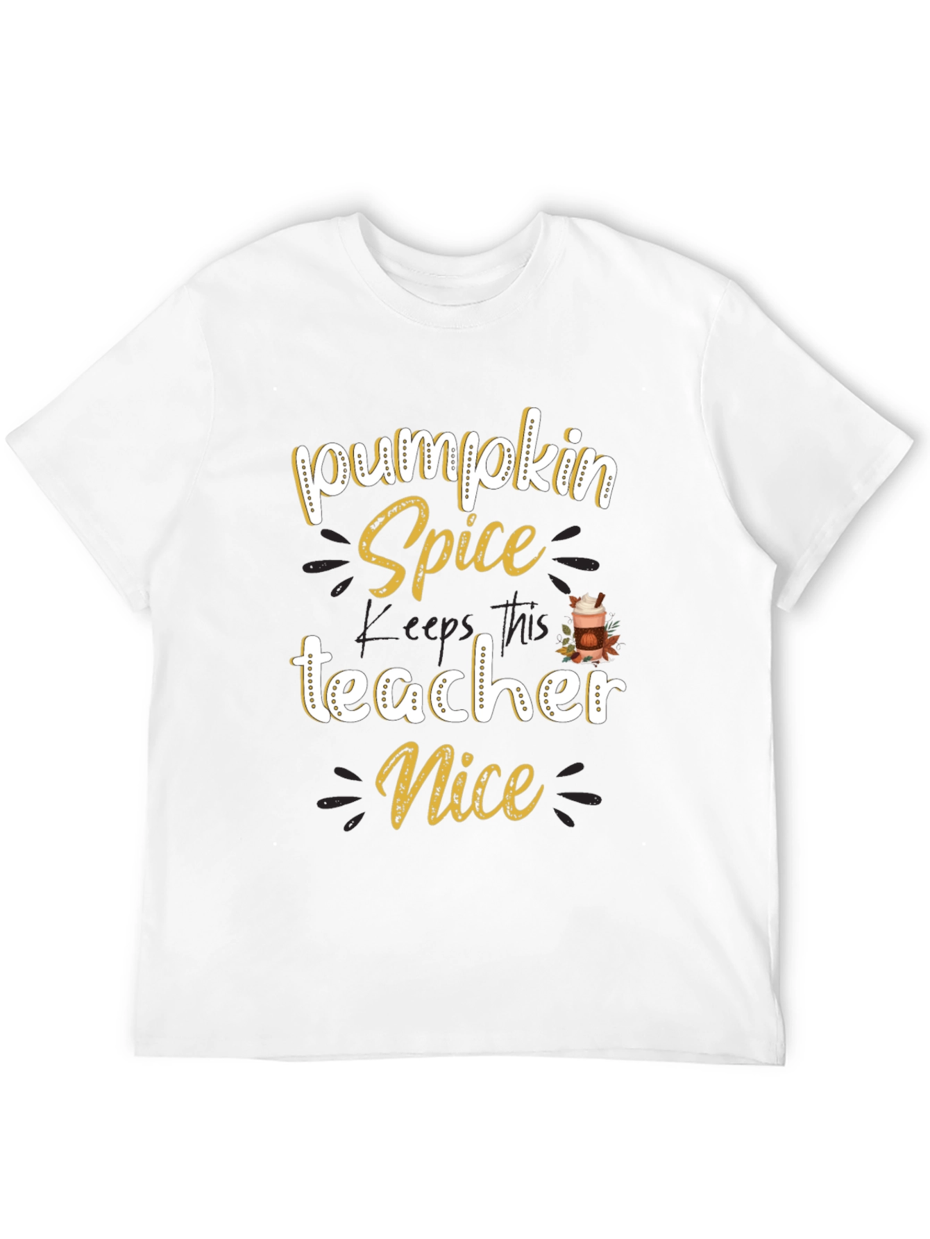 Pumpkin Spice Teacher T-Shirt