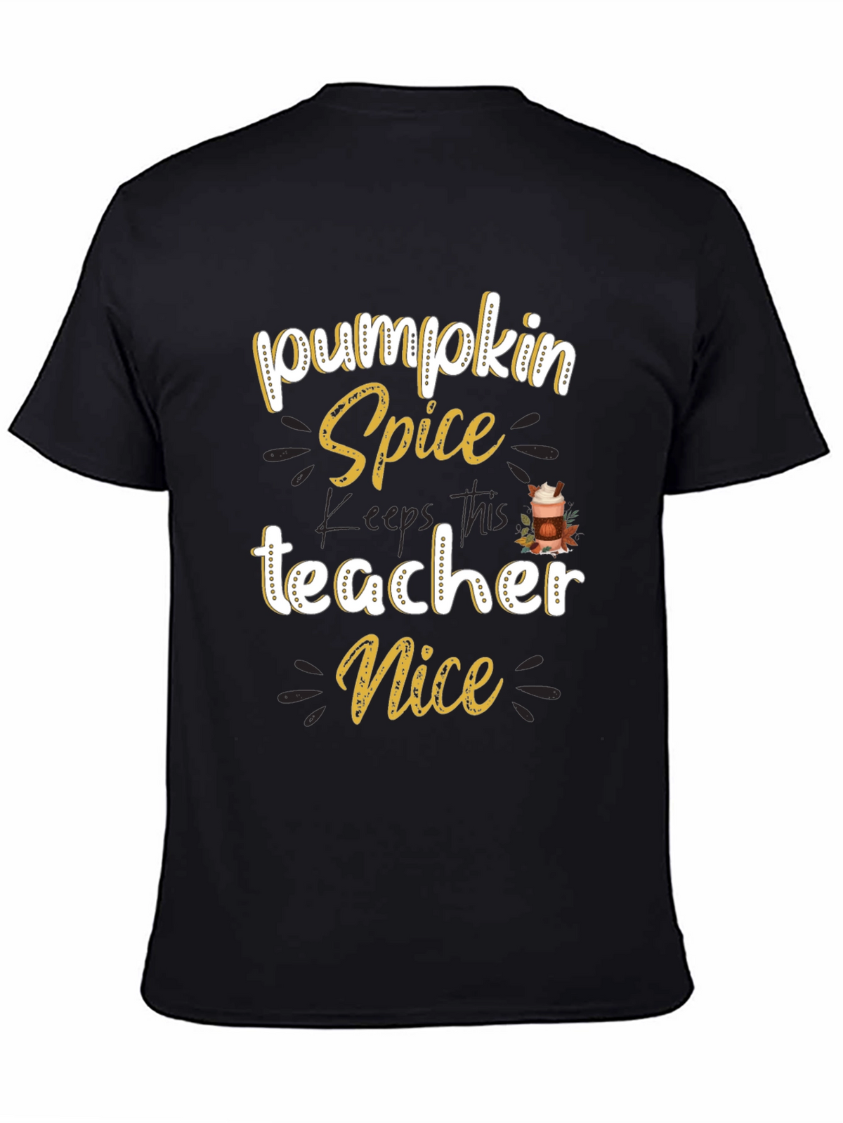 Pumpkin Spice Teacher T-Shirt
