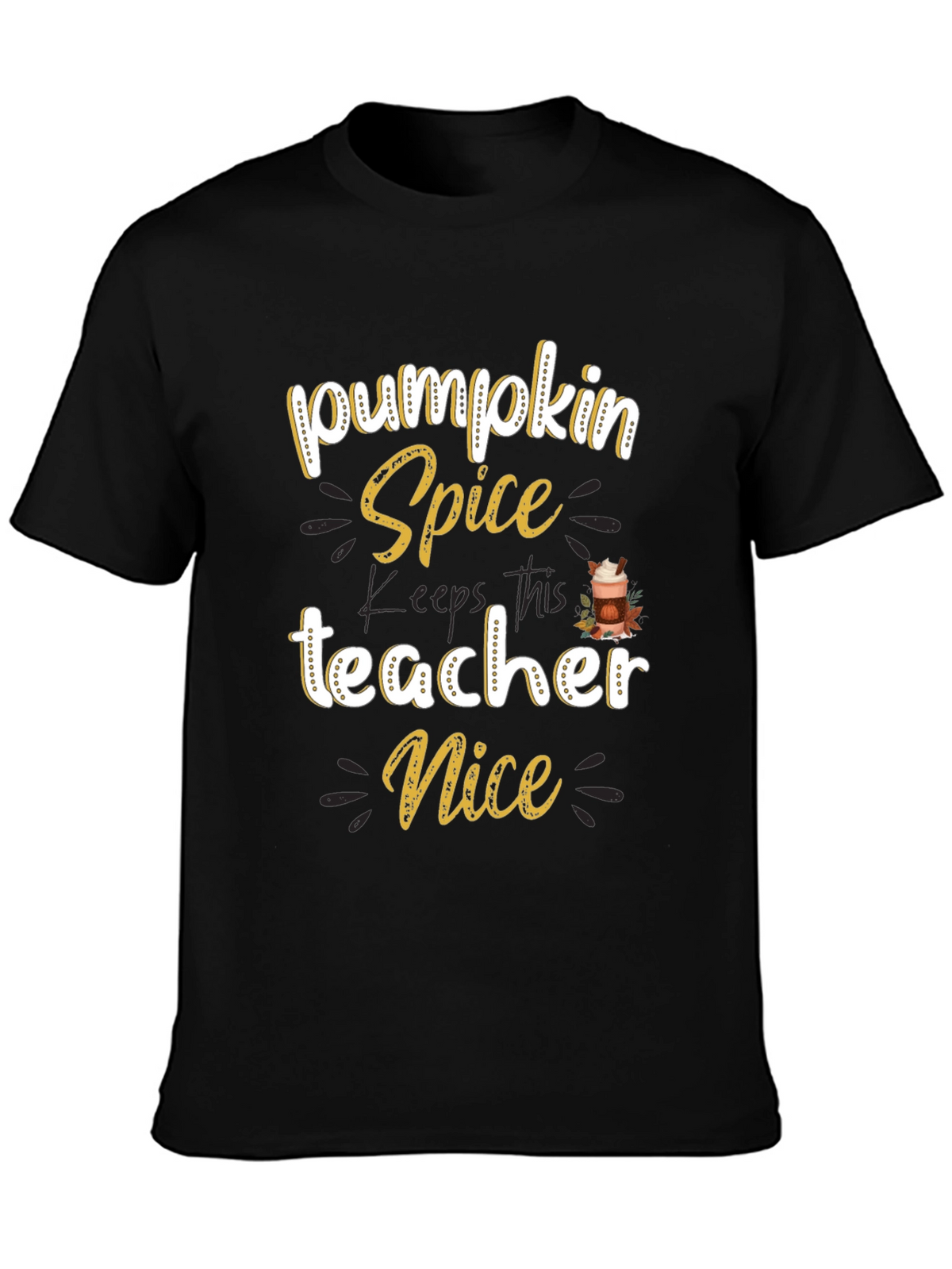 Pumpkin Spice Teacher T-Shirt