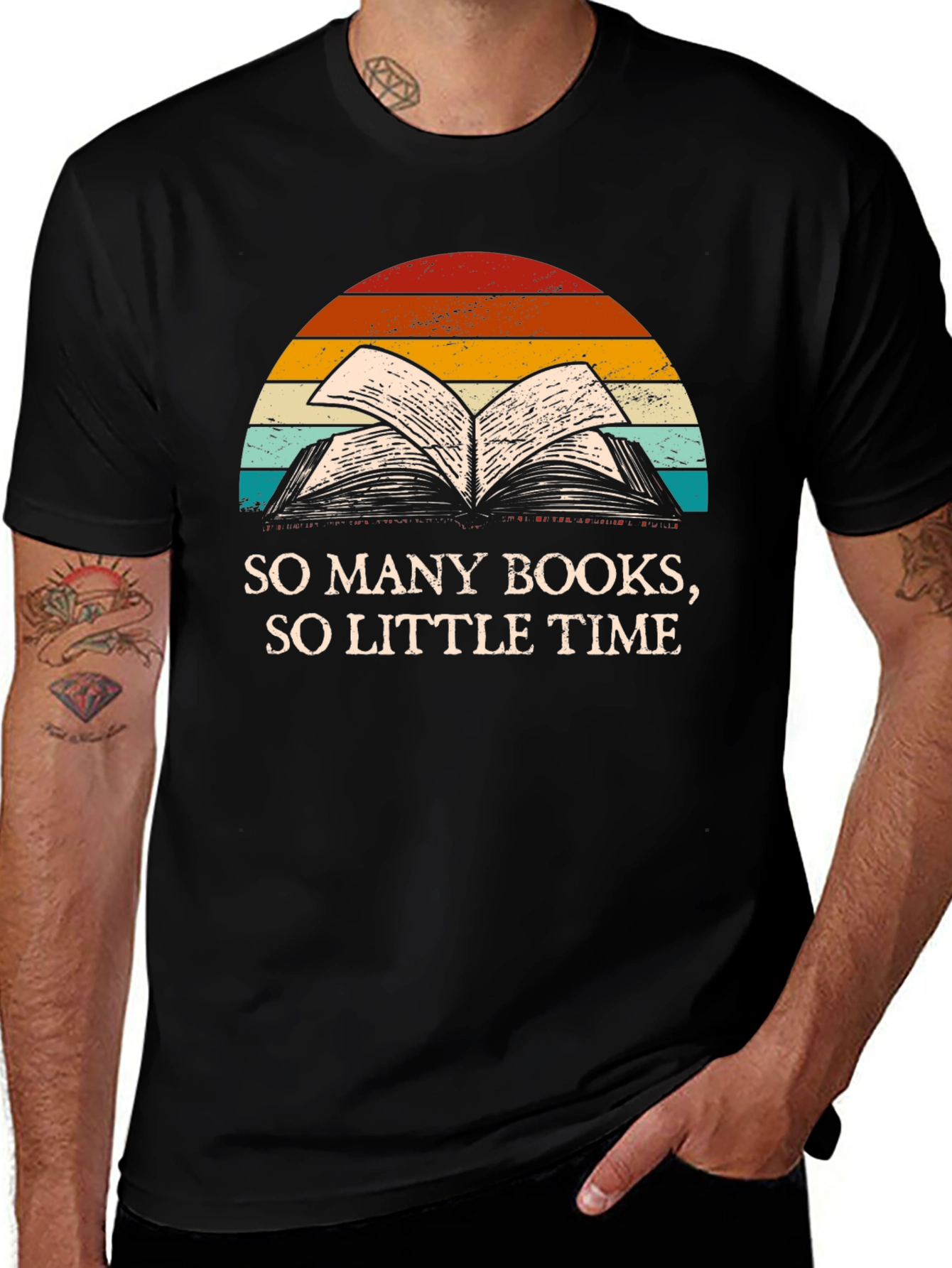 So Many Books So Little Time Graphic Tee