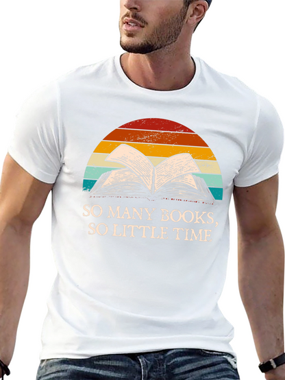 So Many Books So Little Time Graphic Tee