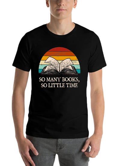 So Many Books So Little Time Graphic Tee