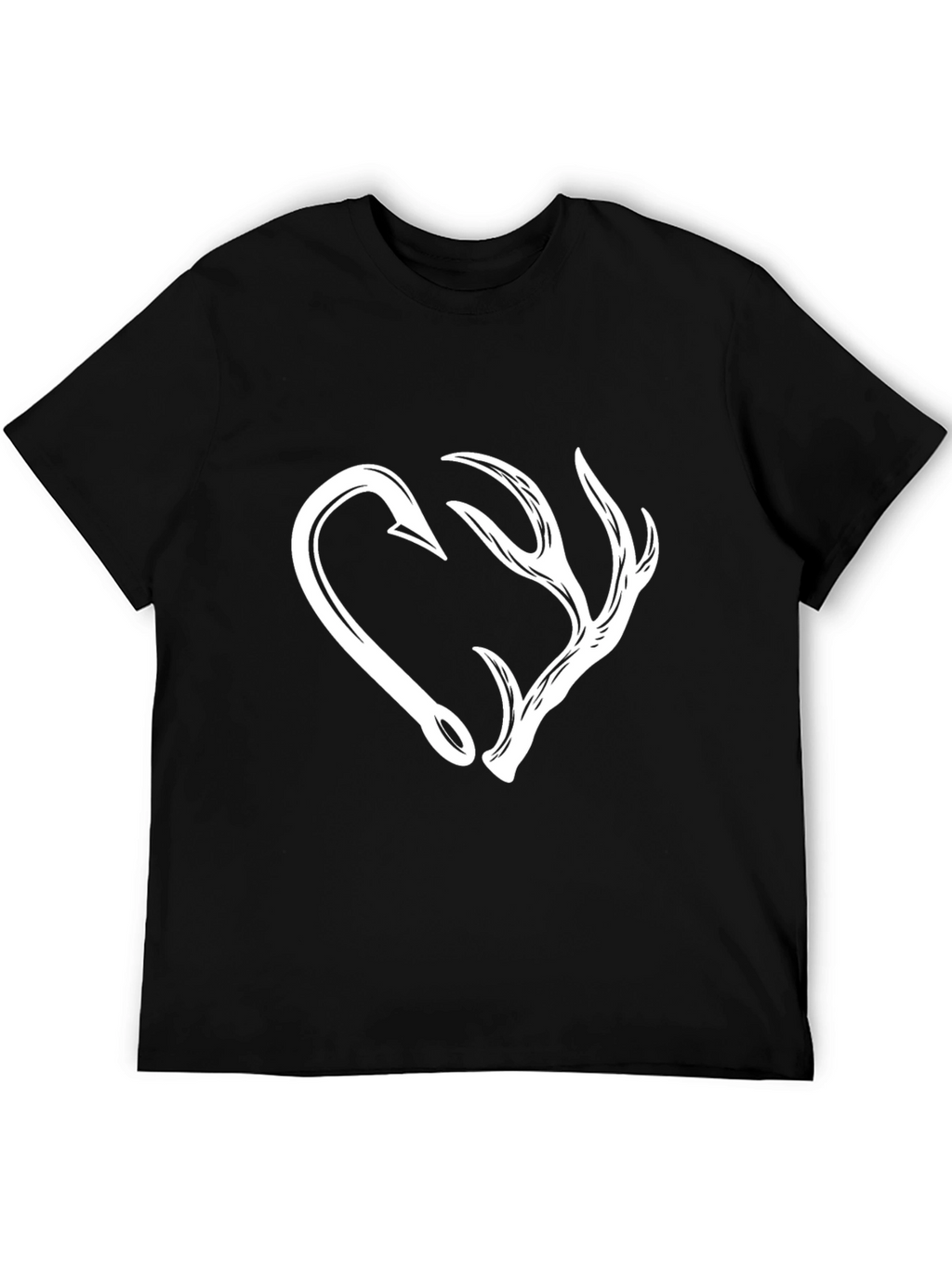 Hooked on the Hunt T-Shirt - Black