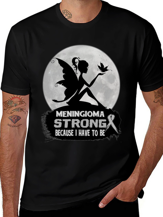 Meningioma Strong T-Shirt - Awareness Support