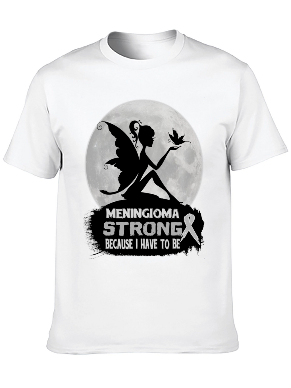 Meningioma Strong T-Shirt - Awareness Support