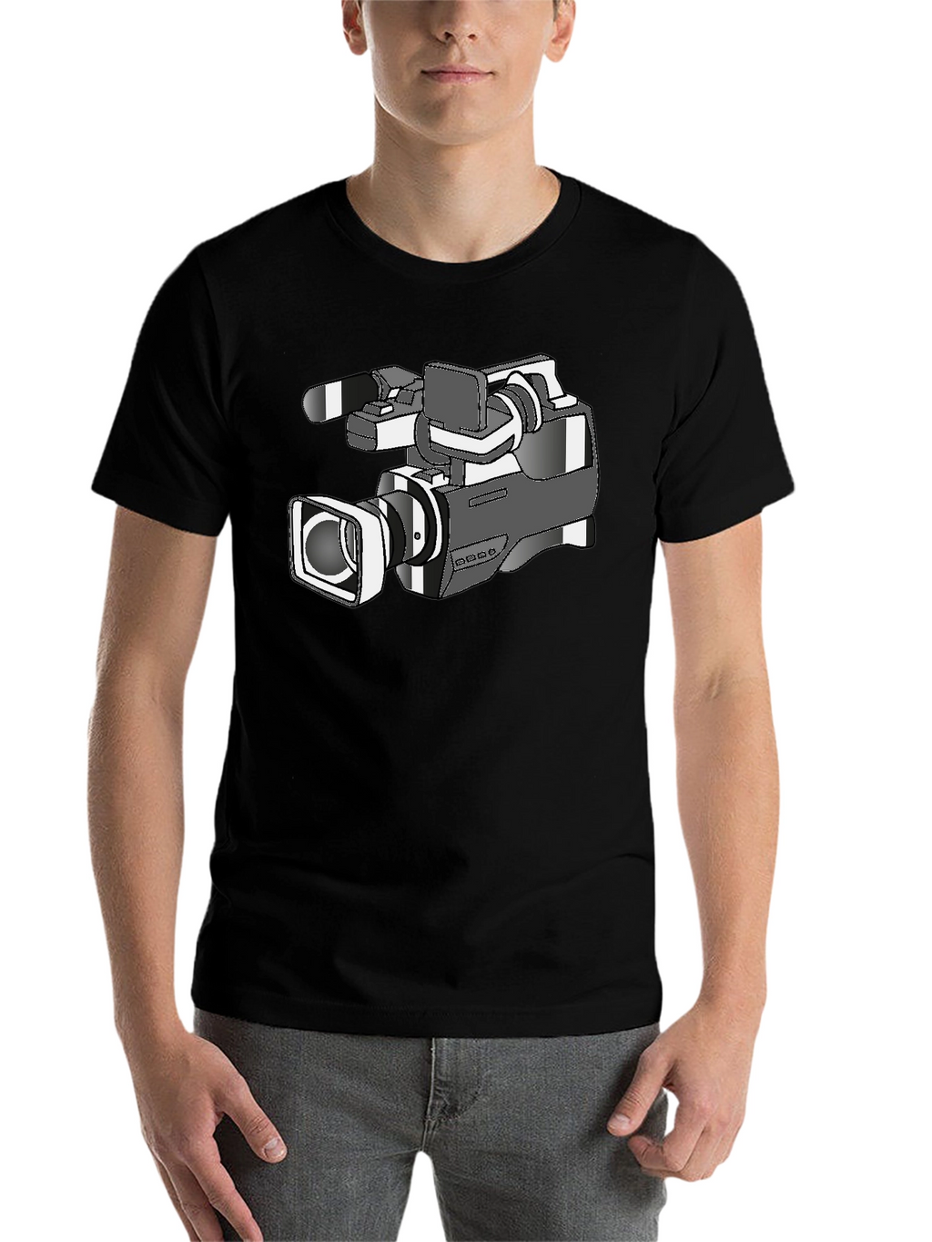 Camera Graphic Tee - Filmmaker Style