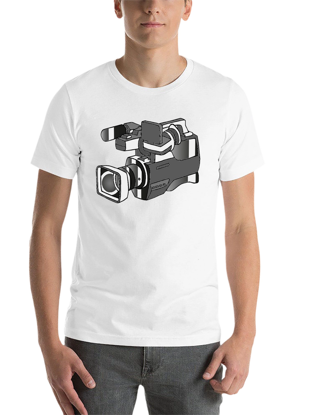 Camera Graphic Tee - Filmmaker Style