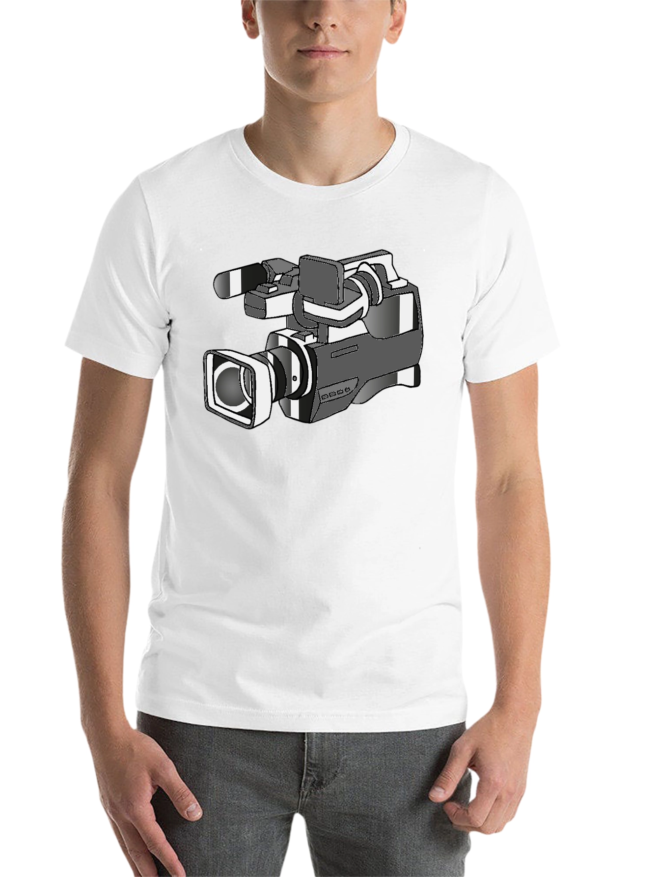 Camera Graphic Tee - Filmmaker Style